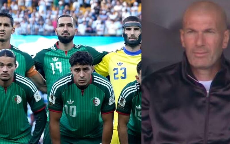 زيدان يلتقي لاعبي المنتخب الوطني