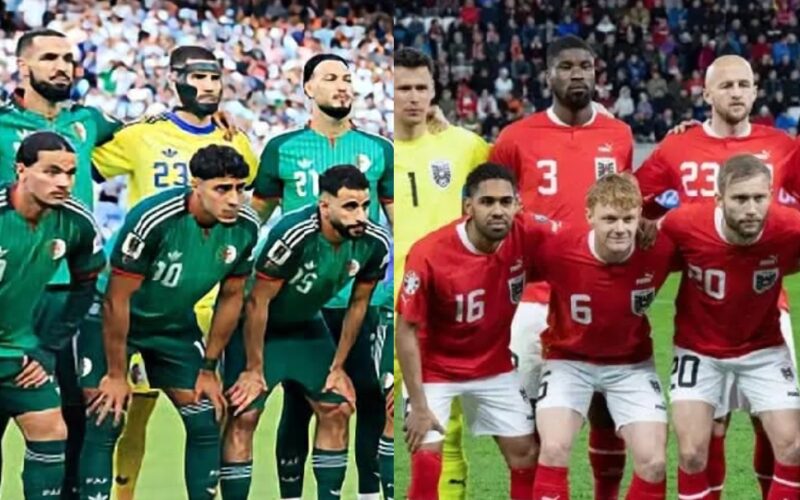 مباراة الجزائر والنمسا: حسابات معقدة لتفادي إسبانيا والذكاء الاصطناعي يرشح النمسا بنسبة 97.5%