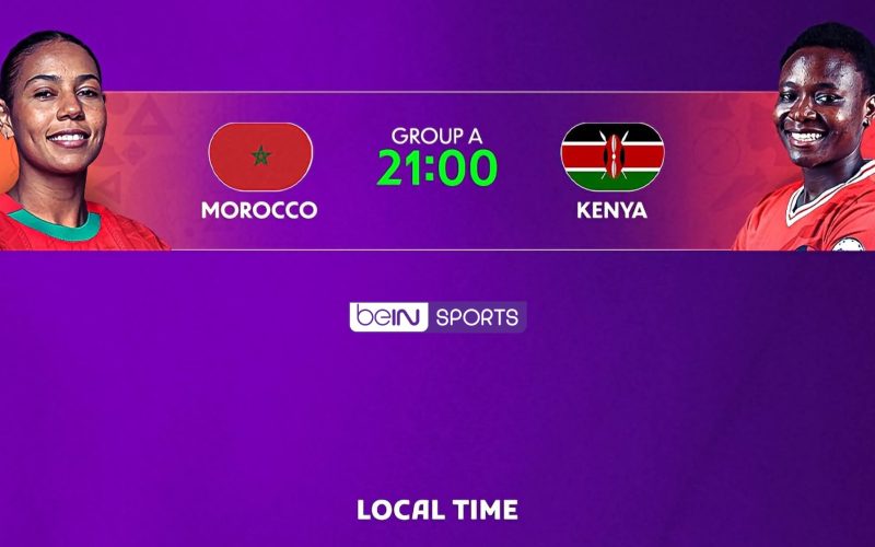 بث مباشر مباراة المغرب و كينيا في افتتاح كأس أمم إفريقيا للسيدات 2026