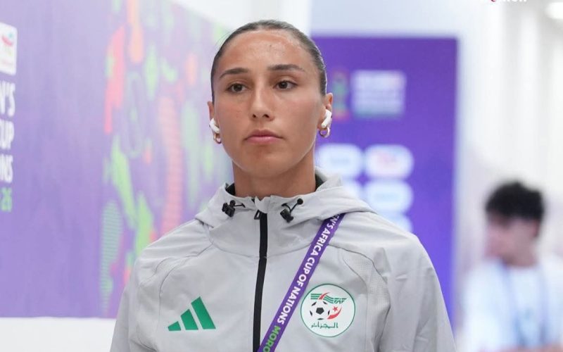 أميرة ولد براهم تحصد جائزة أفضل لاعبة في مباراة الجزائر وكوت ديفوار