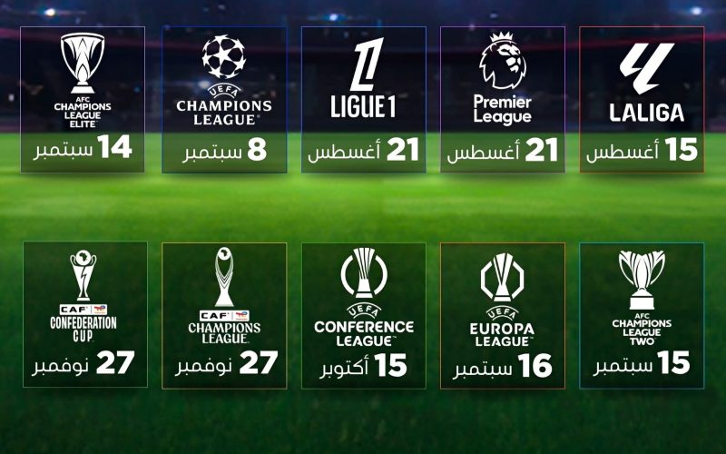 مواعيد انطلاق كبرى الدوريات والبطولات العالمية والقارية لموسم 2026-2027