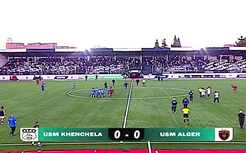 تعادل سلبي يحسم مواجهة اتحاد الجزائر واتحاد خنشلة في افتتاح الرابطة